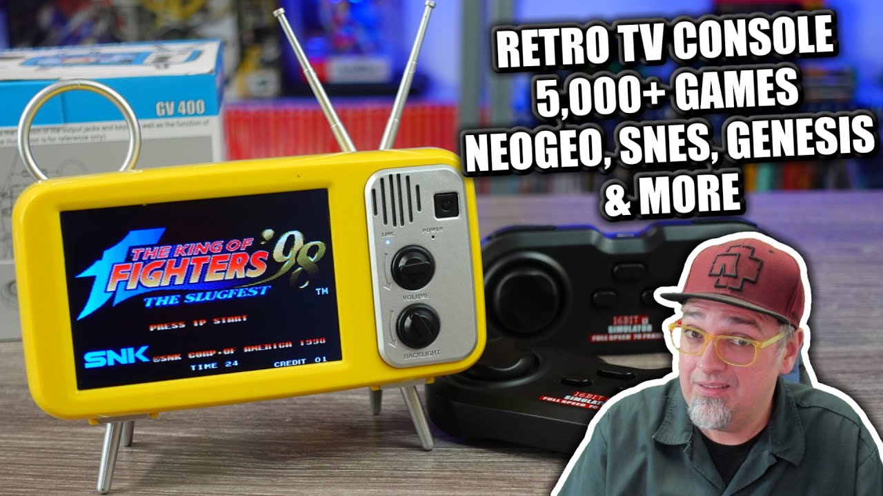 A Mini Retro SMART TV? Sanpao TJ800 Android TV Review 