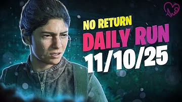 No Return - Daily Challenge on Grounded mode as Dina (11.10.25)