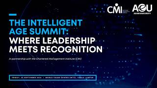 The Intelligent Age Summit: Where Leadership Meets Recognition