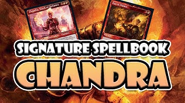 Signature Spellbook Chandra Announced! | MTG Product Reveal
