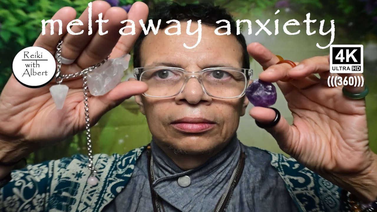 🌟Reiki Shamanic Psychic ASMR MELT AWAY ANXIETY | LESSEN IMPACT - YouTube