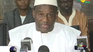 Lecture de la déclaration du Gouvernement suite à la fin de la grève des enseignants du Mali