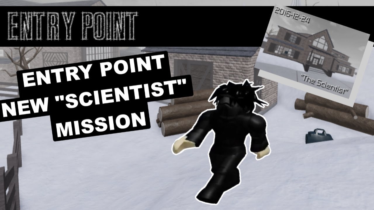 The Scientist Rookie Mission Guide Roblox Entry Point Youtube - how to get perks in entry point roblox