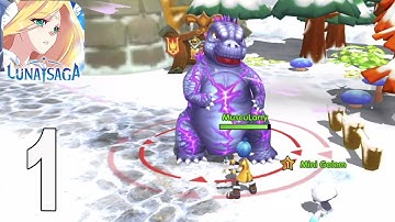 Luna Saga - Gameplay Walkthrough part 1(iOS,Android)