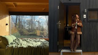 Alone in a cabin. Things fall apart and come together