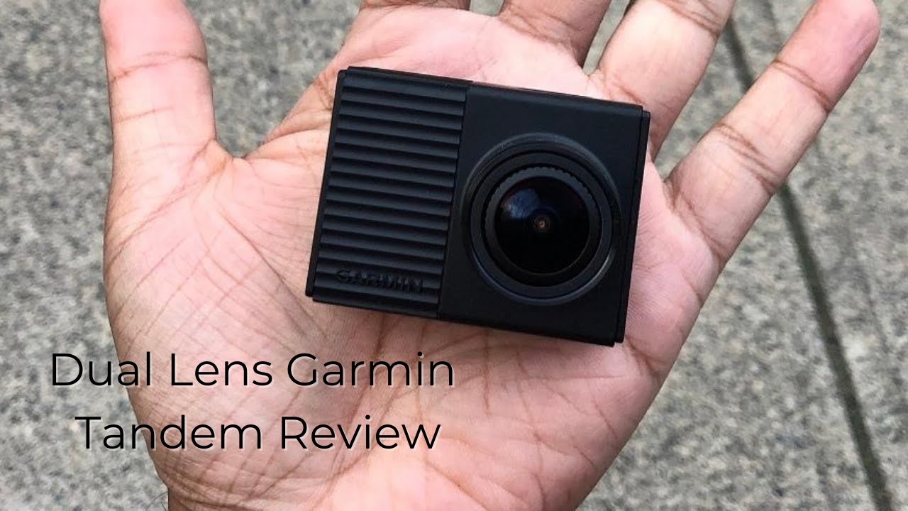 Garmin Tandem Dashcam : une caméra HD à double objectif