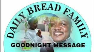 GOODNIGHT MESSAGE FOR TUESDAY 28TH MAY 2024 WITH FR EUSTACE SIAME SDB!