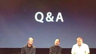 Apple executives answer press questions at iPhone 4 antennagate event Apple executives answer press questions at iPhone 4 antennagate event