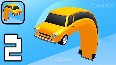 Worm Car - Gameplay Walkthrough Part 2 Tutorial Overcoming obstacles (Android,iOS)