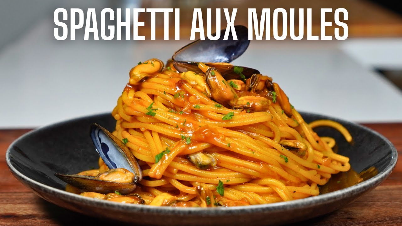 SPAGHETTI AUX MOULES – Une recette incroyablement réconfortante