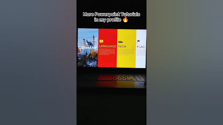 PowerPoint Design tutorials. Morph Transition idea 🤩 #powerpoint #presentation #tutorial