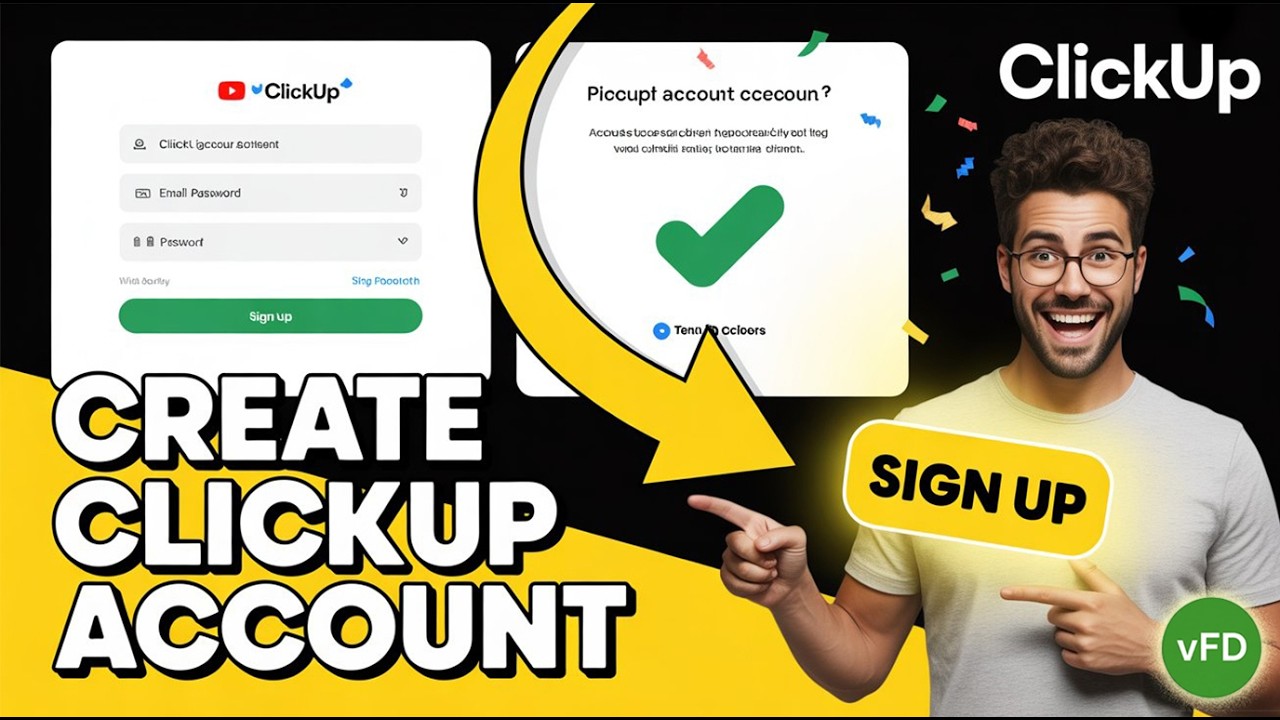 How To Create An Account In ClickUp [Quick Start] - YouTube