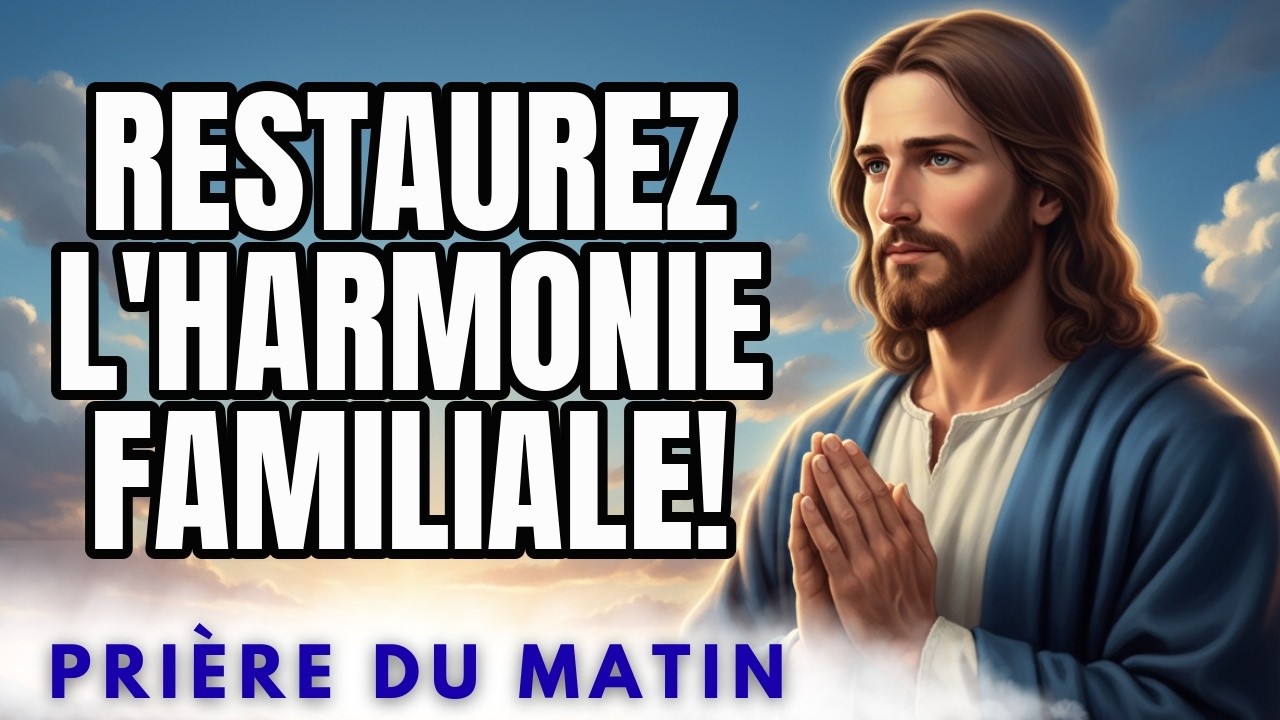 Rétablir l’Harmonie Familiale : Prière de Réconciliation pour Apaiser les Conflits | Moment de Paix