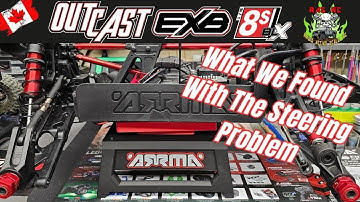 ARRMA OUTCAST EXB 8s RTR Steering Trouble Figured Out! “Spektrum S6510 Servo Dead After 3 Runs”