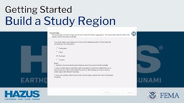 Hazus | Build a Study Region