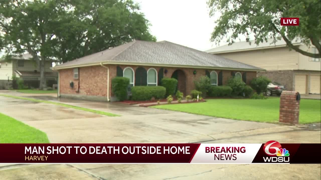 Harvey man found shot to death outside home - YouTube