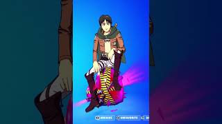 Erens Horror Experience - Eren Yeager Skin Fortnite Fortnite Attack On An Skin