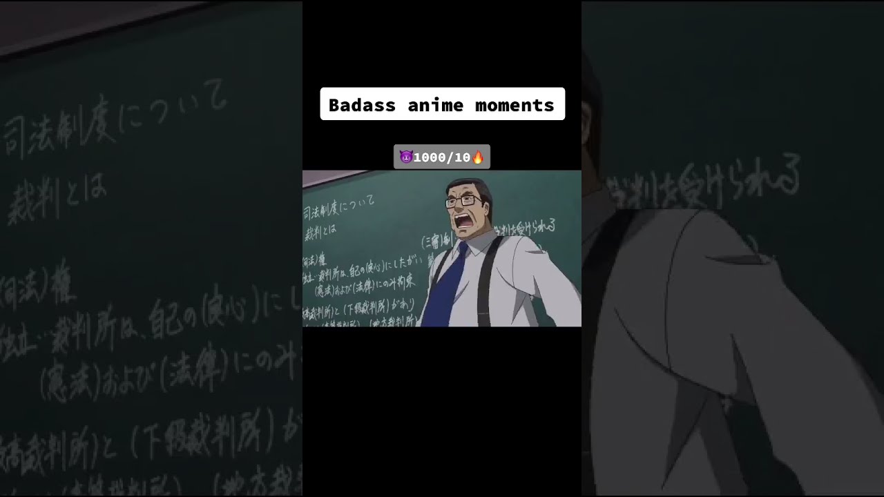 Badass anime moment  anime  short