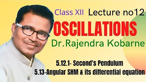XII Sc- Oscillations-12,Second