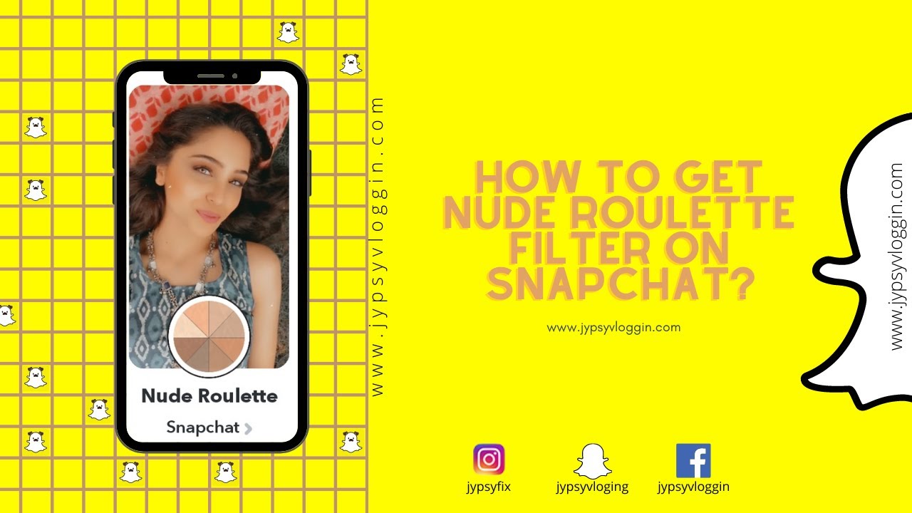 Mainstream binding jurk How to get Nude roulette filter on Snapchat - YouTube