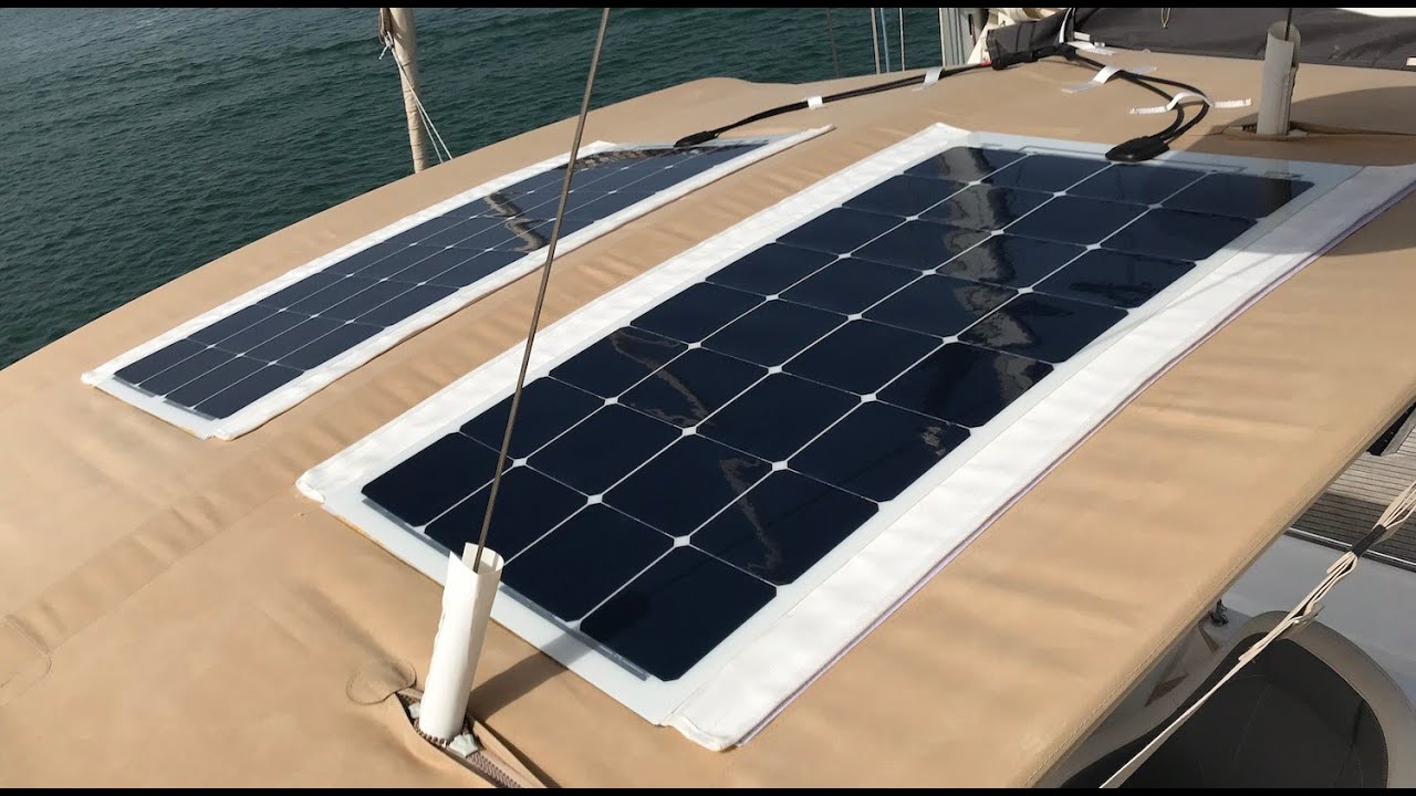 Beneteau Swift 34 Solar Installation - YouTube