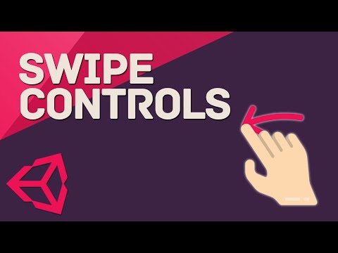 Видео: Управление Свайпами на Unity / Unity Swipe Controls