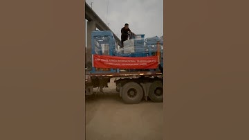 Bricks and blocks making machine container loading