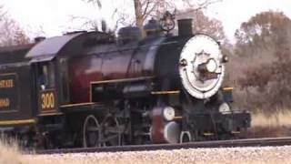 Texas State Railroad- The Polar Express Departure from the Palestine Depot