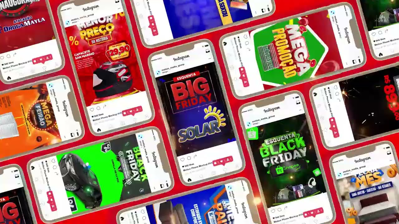 Commercial video projects for businesses and stores.
