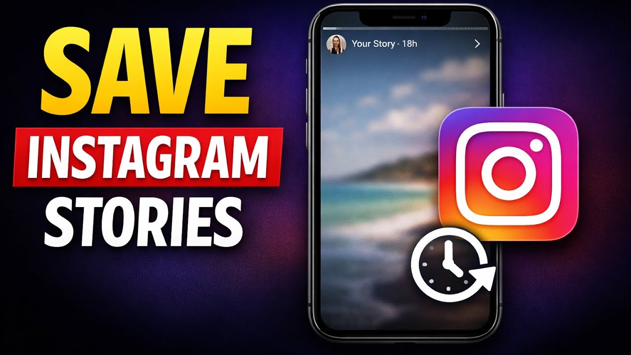 How to Save Instagram Stories to Archive | Instagram Story Archive | Save Stories Automatically