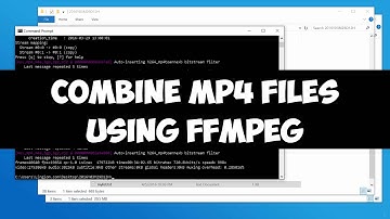 Combine MP4 files using FFMPEG on Windows (without re-encoding)