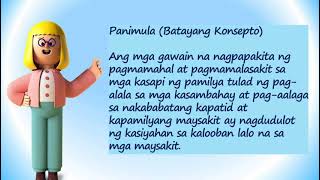 ESP: Pagmamahal at Pagmamalasakit sa mga Kasapi ng Pamilya