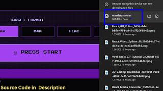 Build a React.js Client Side Offline Video & Audio Converter & Encoder in Browser Using FFMPEG WASM