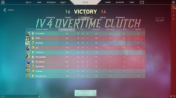 Valorant 1v4 Clutch in Overtime🔞| KadavulGaming