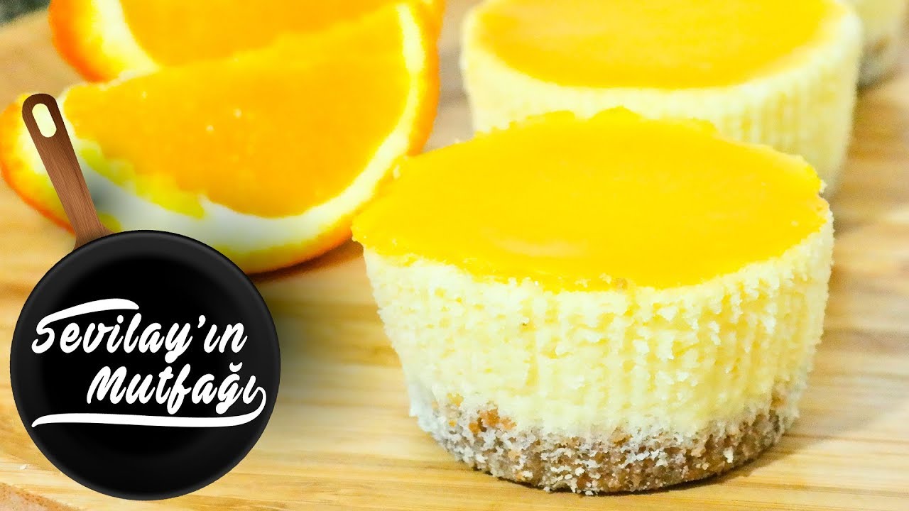 Portakallı Cheesecake Nasıl Yapılır? | Portakallı Porsiyonluk Cheesecake Tarifi