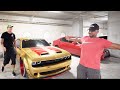 FATHER-IN-LAW DRIVES A HELLCAT FOR THE FIRST TIME! *VIRAL FUNNY*