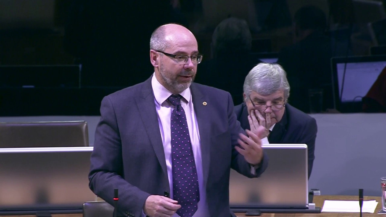 Cyfarfod Llawn Cynulliad Cenedlaethol Cymru 18.04.18