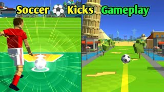 Soccer Kick Gameplay On Android | Soccer Game on Android Mobile screenshot 1