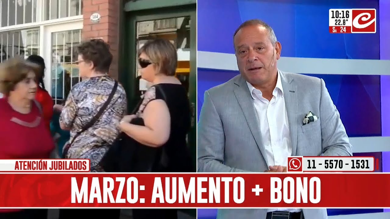 Jubilados: ¿Cómo queda el haber en marzo con el aumento y el bono ...