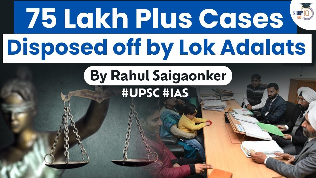 National lok Adalat sees close to a crore cases disposed off. What are