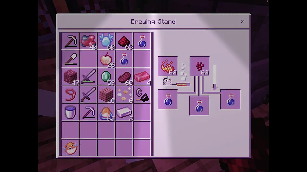 How to make a water breathing potion in Minecraft (it really simple)￼