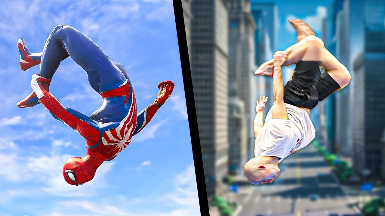 ПРАВЯ САЛТА ОТ СПАЙДЪРМЕН В РЕАЛНИЯ ЖИВОТ