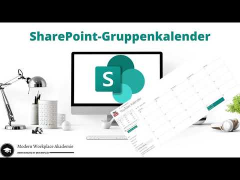 SharePoint Gruppenkalender einrichten und mit Outlook und Teams verbinden | So geht's ☢