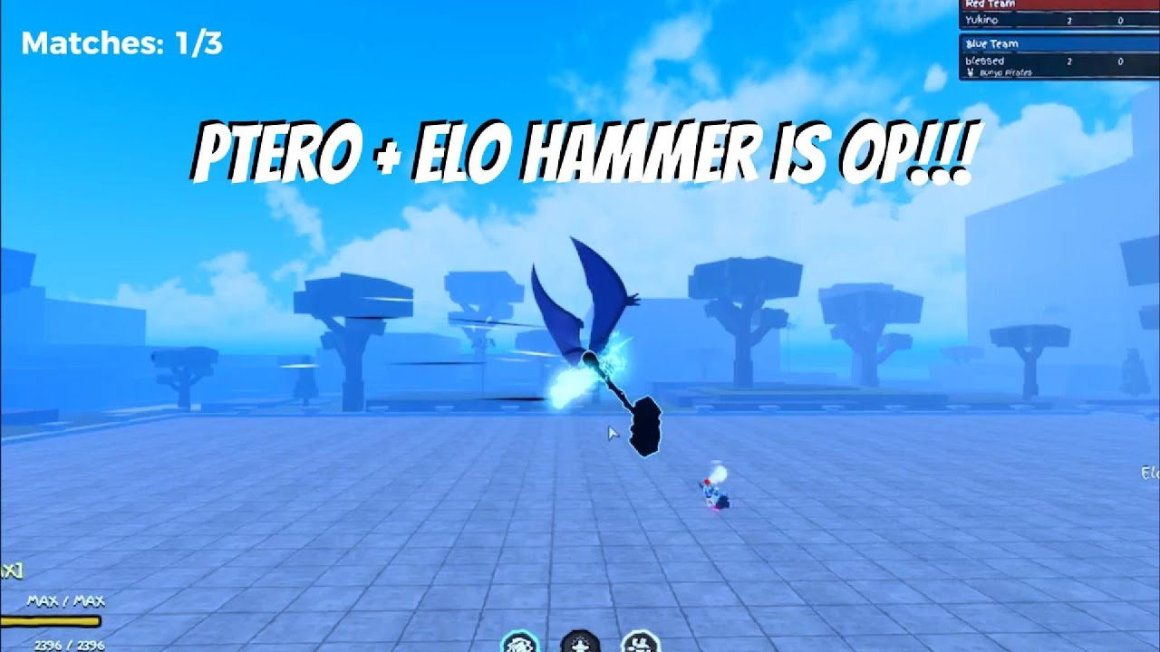 Ptero + Elo Hammer is OP!!! GPO Arena Gameplay