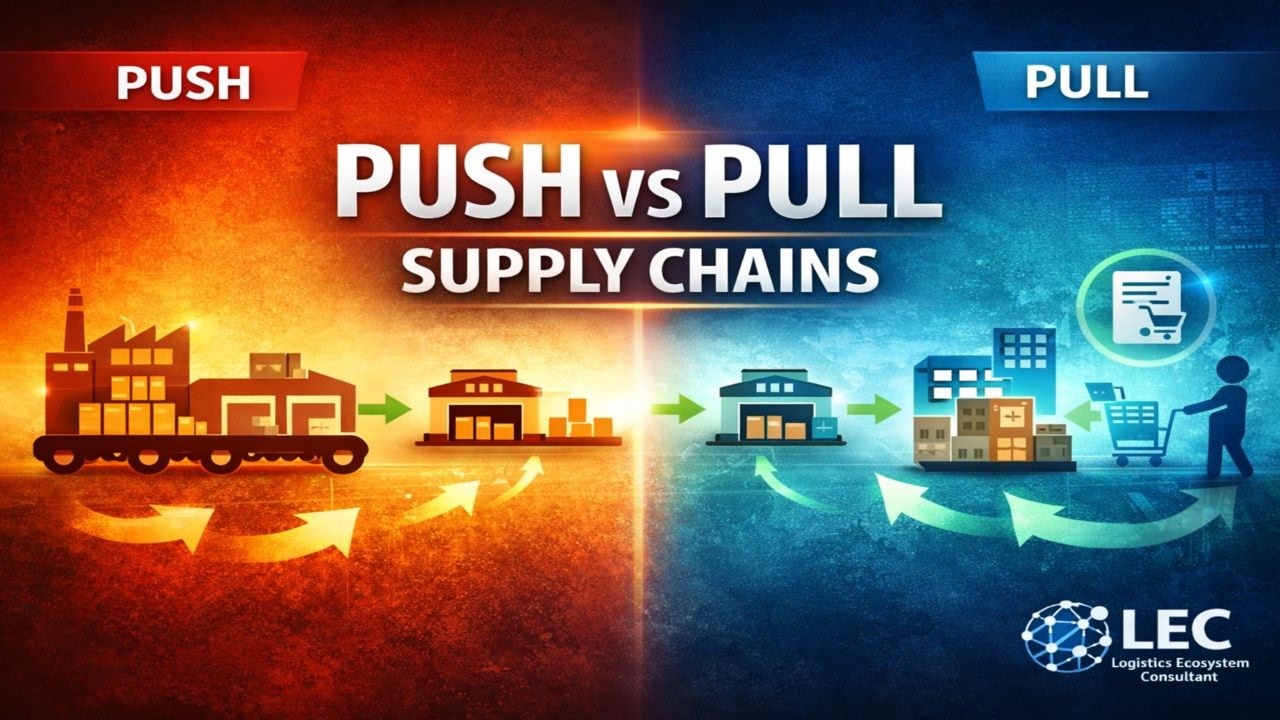 Push vs Pull Supply Chain Explained | Forecast vs Demand Driven ...