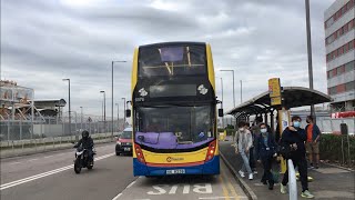 城巴 CTB S52 飛機維修區 - 東涌逸東邨 ［全程行車影片］
