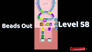 Beads Out Level 58 Walkthrough 🧩 | SolutionGuruji 🎮