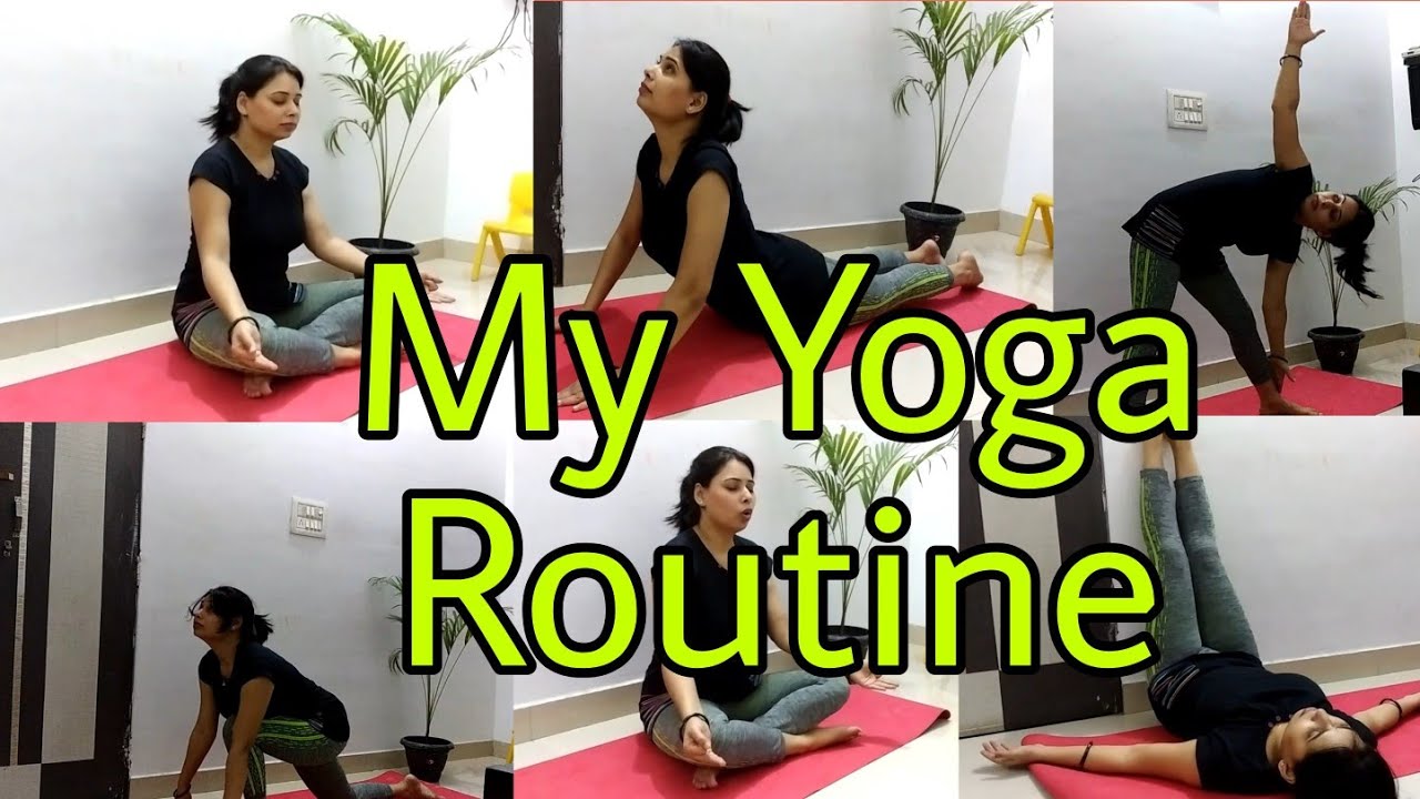 My Yoga RoutineYogasan for weight lossHealthy lifestyleShakti mohan