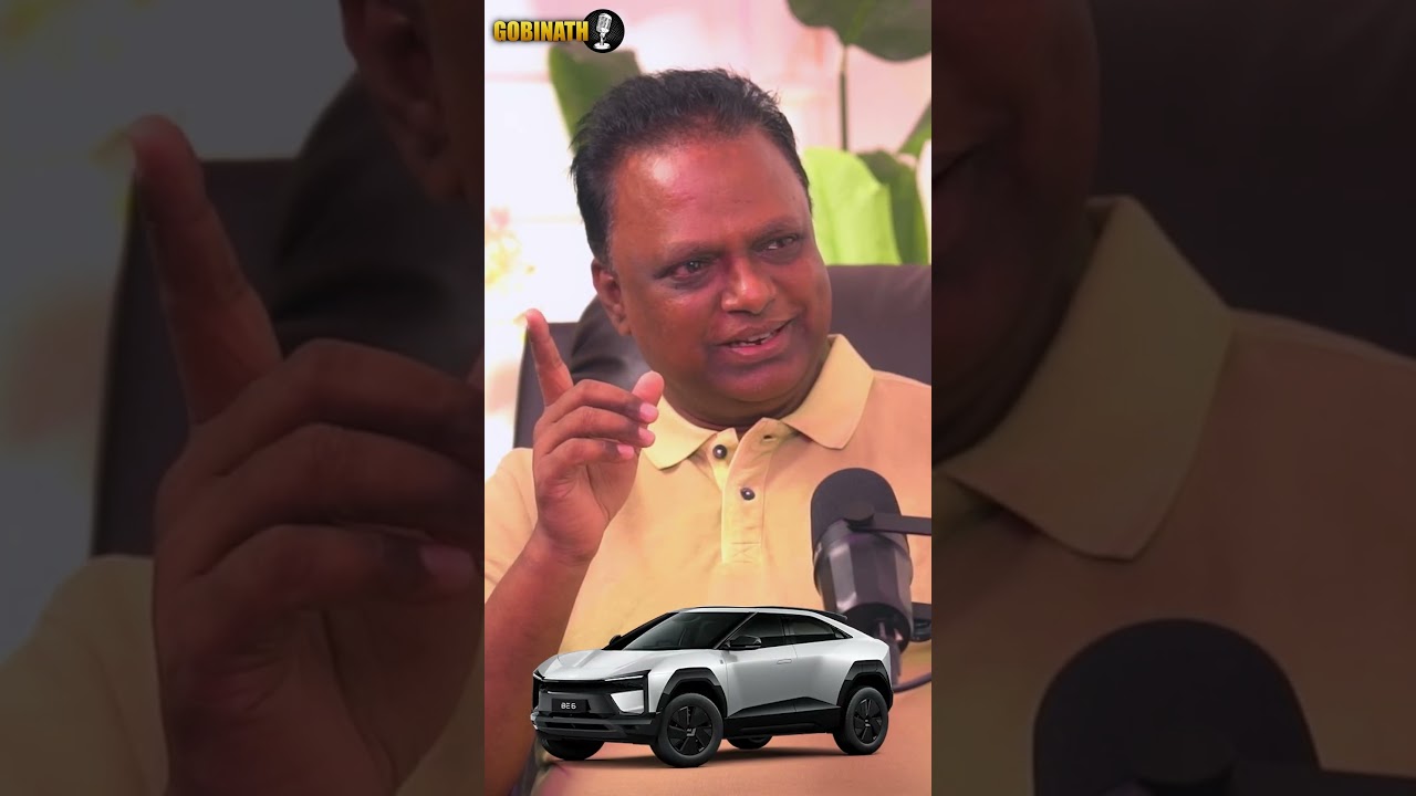 The Secret Behind Mahindra BE 6's Design | R. Velusamy | Gobinath #shorts