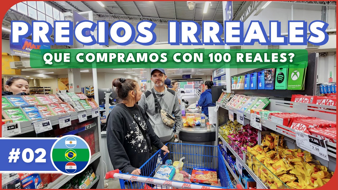 PRECIOS en BRASIL 🇧🇷 | ¿Es mas barato que en ARGENTINA? 😱 🌎  Ep.2 [Brasil]